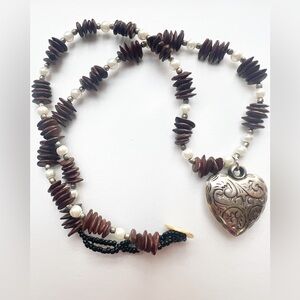 Moana pearl heart authentic Hawaiian Necklace!